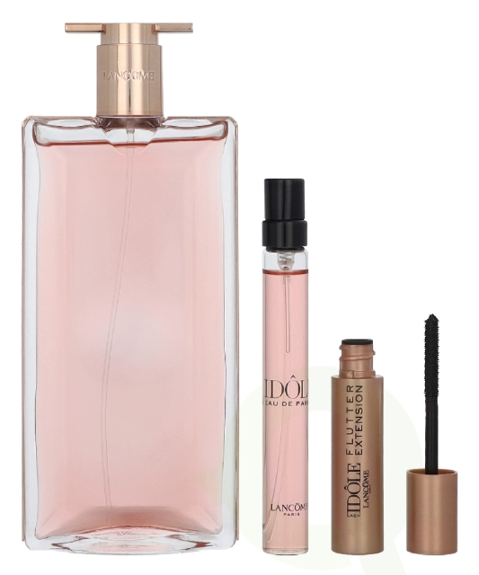 Lancome Lancôme Idole Giftset 62 ml Edp Spray 50ml/Edp Spray 10ml/#01 Black Lash Idole Flutter Extension Mascara 2ml