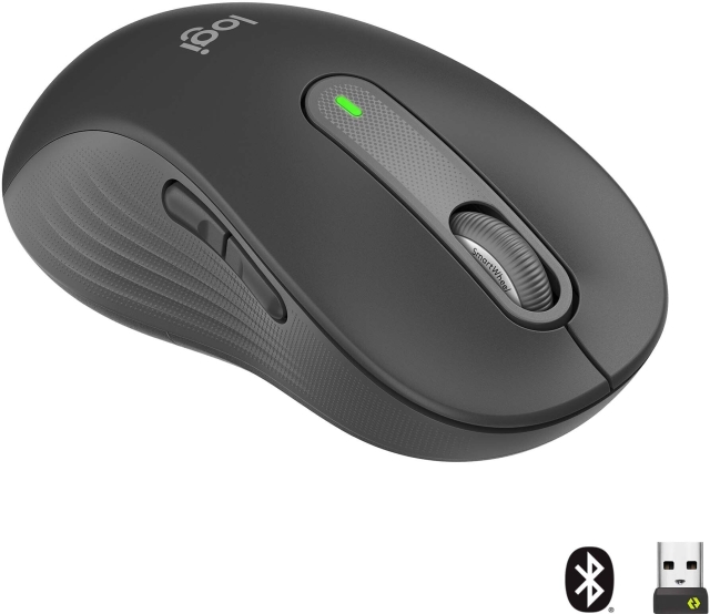 Logitech Signature M650 L LEFT – trådløs mus, svart