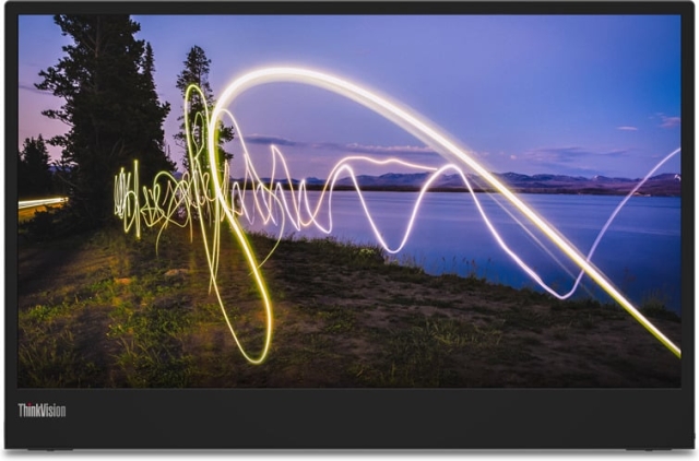 Lenovo ThinkVision M15 – bærbar 15,6-tommers Full HD-skjerm