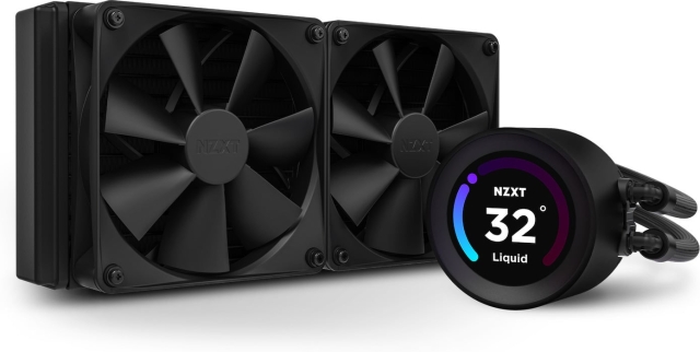NZXT Kraken Elite 240 væskekjølesystem, svart