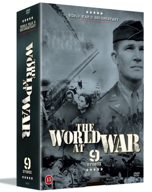 SMD Verden i krig (Dokumentar om andre verdenskrig) (9-plater) WORLD AT WAR (9-DVD-boks)