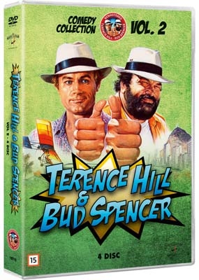 BUD SPENCER & TERENCE HILL KOMEDIESAMLING (4-DVD-BOKSSETT) TRINITY