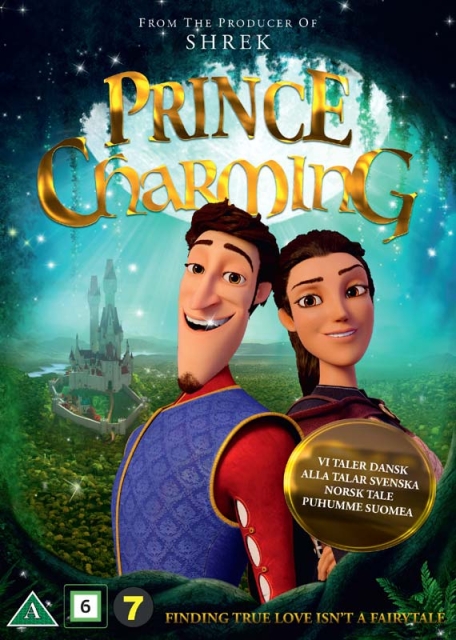 Universal Sony Pictures Nordic Prins Charming på DVD (Fra skaperne av Shrek, med dansk, svensk, norsk og finsk tale)