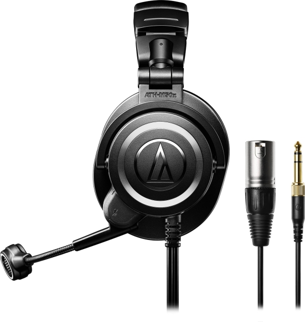 Audio-Technica ATH-M50xSTS StreamSet hodetelefoner med mikrofon, XLR / 3,5 mm