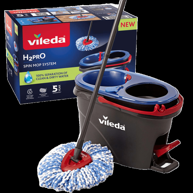 Vileda Golvmopp H2PRO Spin mop system