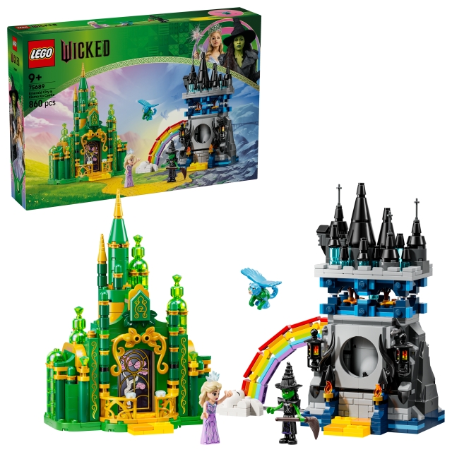 LEGO Wicked – Smaragdbyen og Kiamo Ko-slottet (75689)