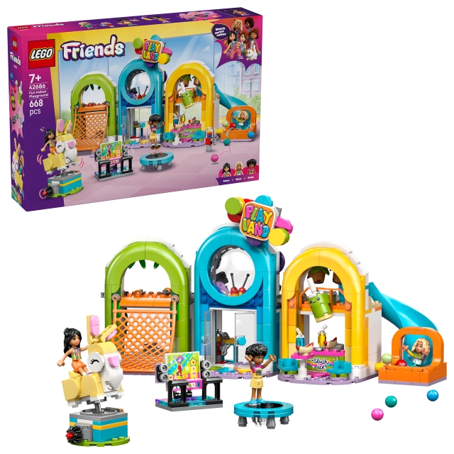 LEGO LEGO Friends – Morsom innendørs lekeplass (42686)