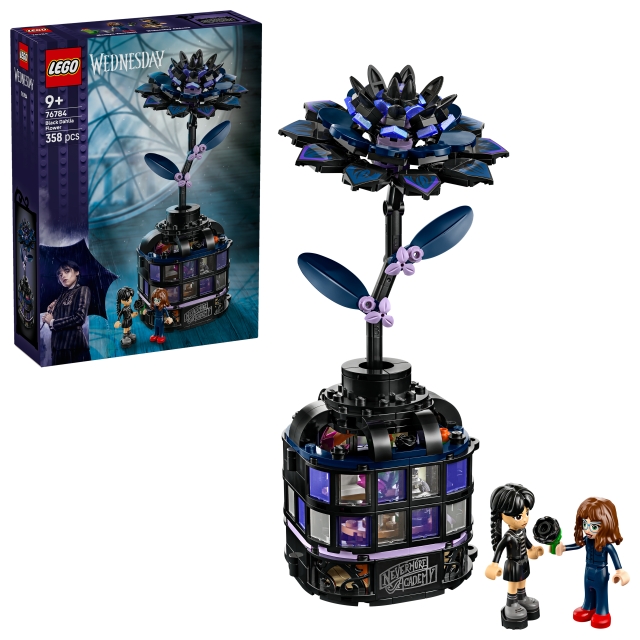 LEGO Onsdag – Black Dahlia Flower (76784)