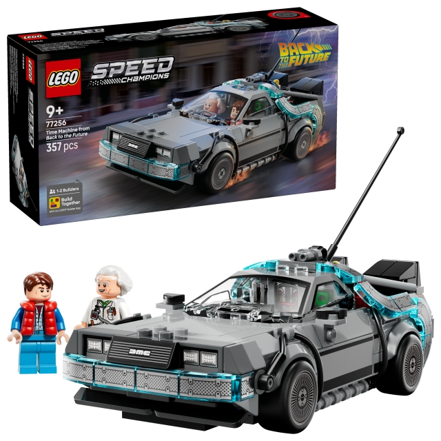 LEGO Speed Champions – Tidsmaskinen fra «Tilbake til fremtiden» (77256)