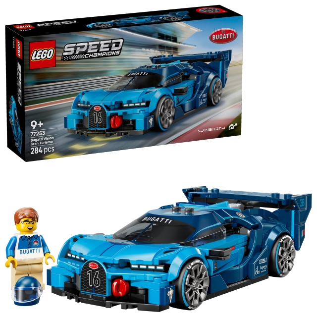 LEGO Speed Champions – Bugatti Vision GT Hyper Sports Car (77253)