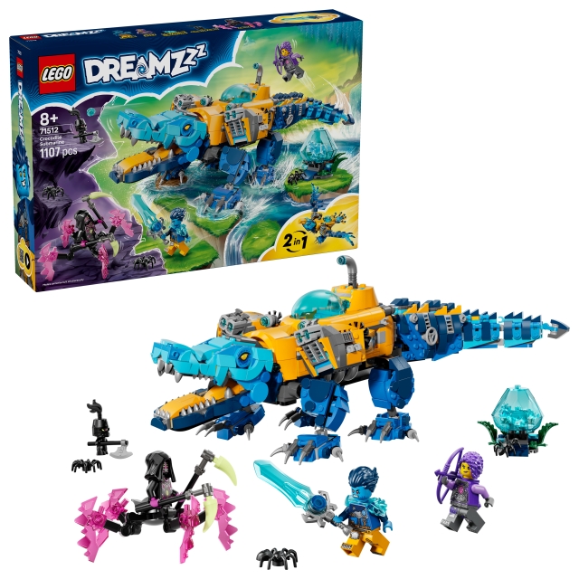 LEGO DREAMZzz – Krokodilleubåten (71512)