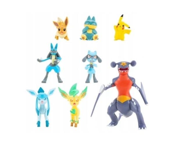 Pokémon Kampfigurer, 8-pakning (PKW2633)