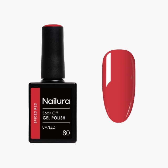 Nailura Gelpolish 80 – Spiced Red – 10 ml