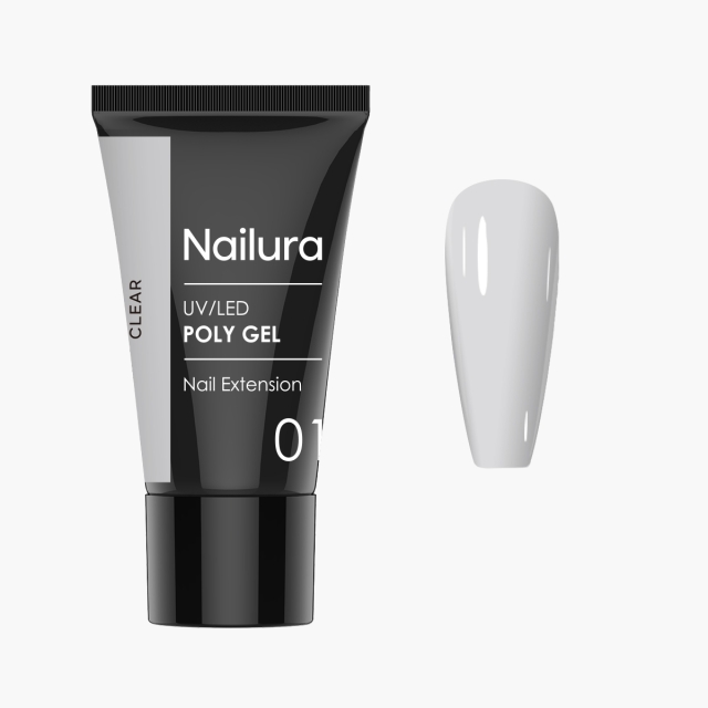 Nailura Poly Gel 1 – Klar – 30 ml