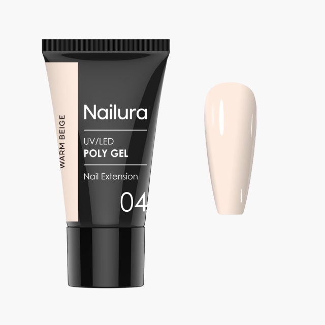 Nailura Poly Gel 4 – Warm Beige – 30 ml