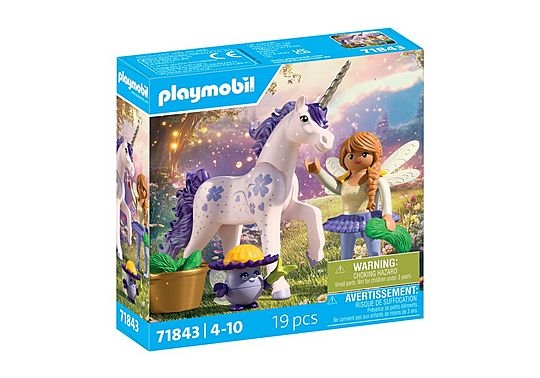 Playmobil Samlefigur: Lucky Lavender med fe (71843)