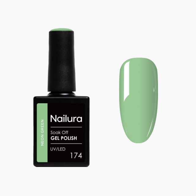 Nailura Gelpolish 174 – Neon Green – 10 ml
