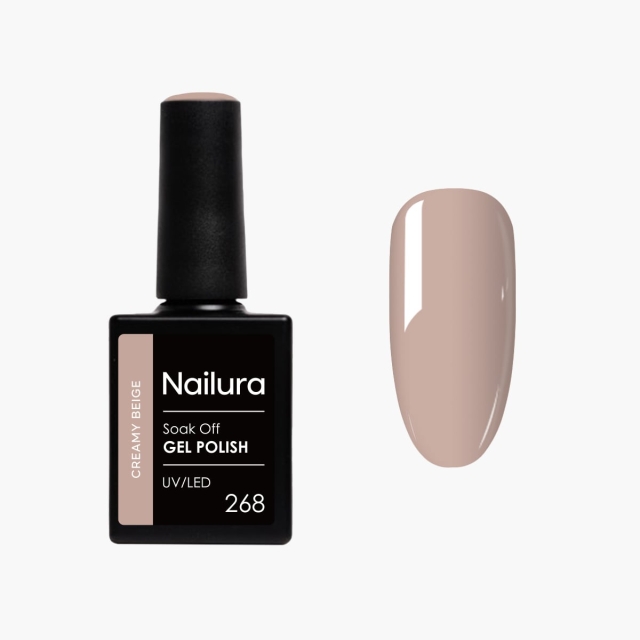 Nailura Gelpolish 268 – Creamy Beige – 10 ml