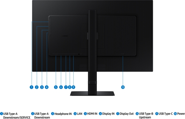 Samsung ViewFinity S27D604UAU 27" QHD-skjerm