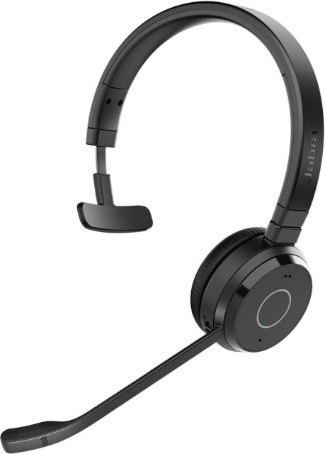Jabra Evolve 65 TE Bluetooth-hodesett, MS, USB-A, mono