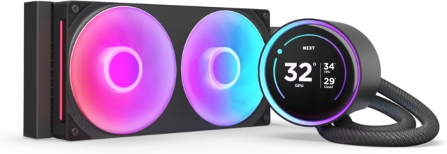 NZXT Kraken Elite RGB 240 (2024) – væskekjølesystem, svart