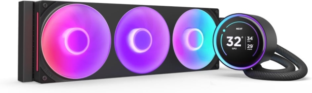 NZXT Kraken Elite RGB 360 (2024) – væskekjølesystem, svart