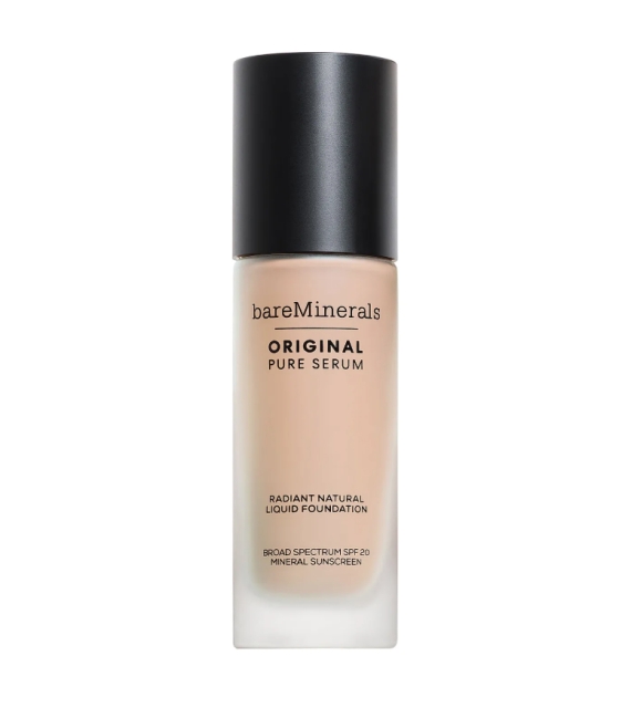 BareMinerals ORIGINAL Pure Serum Radiant Natural Flytende Foundation med mineralbasert SPF 20