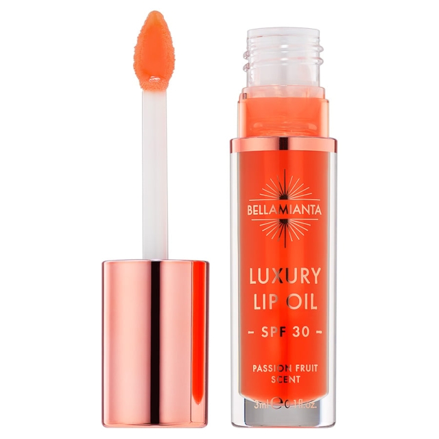 Bellamianta Luxury Lip Oil SPF30 – Coral – 3 ml