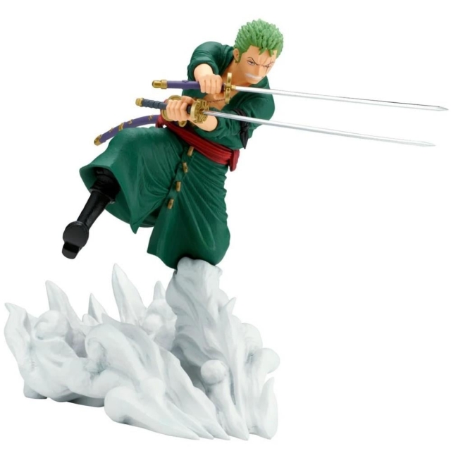 Banpresto ONE PIECE SENKOZEKKEI-RORONOA ZORO-(EGGHEAD-versjon)