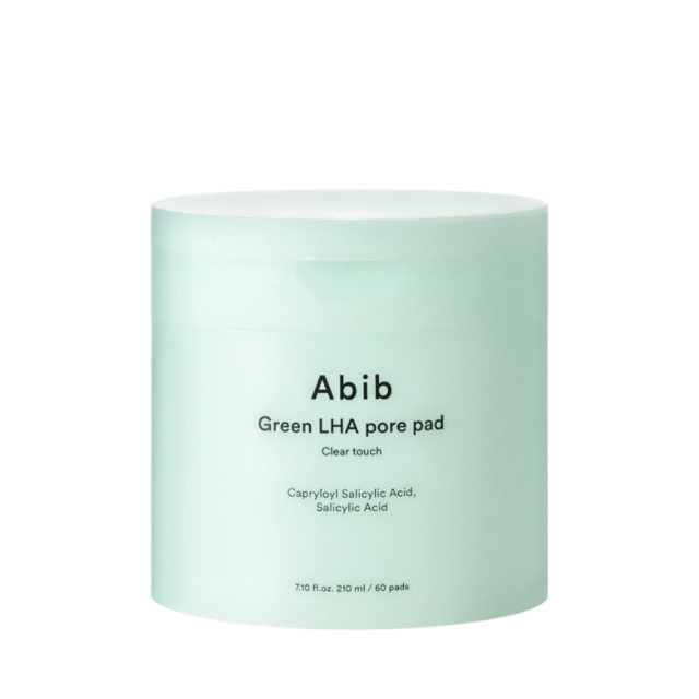 Abib Green LHA Pore Pad Clear Touch – Grønn – 60 pads
