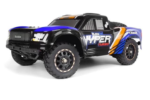 Blackzon Vyper SC Turbo 1/16 4WD 2S Brushless – Blå/Oransje (540276)