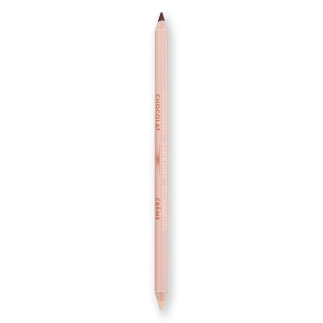 Bellamianta Deuxline 2-i-1-eyeliner-blyant – krem og brun – 1,6 g