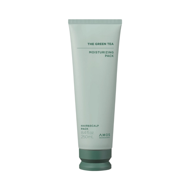 Amos Professional Green Tea Moisturizing Pack – Grønn – 250 ml