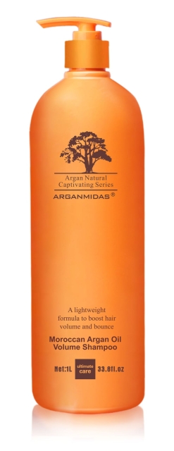 Arganmidas Shampoo med marokkansk arganolje for volum – 1000 ml