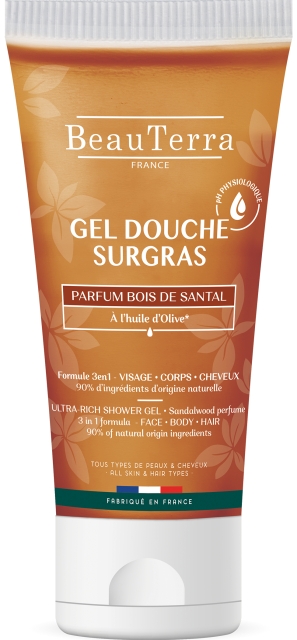 BeauTerra Ultra Rich Shower Gel – Sandeltre – 200 ml