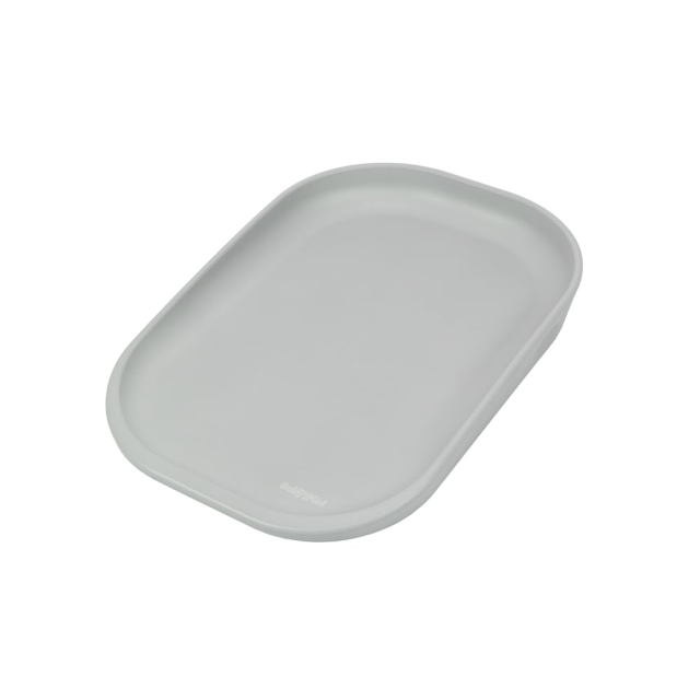Babytrold Skiftematte i formstøpt skum – Grå – 68 x 46,5 x 8 cm