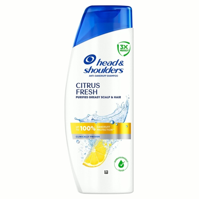 Head & Shoulders Citrus Fresh Schampo Mot Mjäll, 400ml