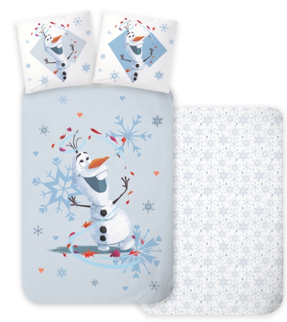 BrandMac Sengetøy – Juniorstørrelse 100 x 140 cm – Frozen Olaf (1029497)