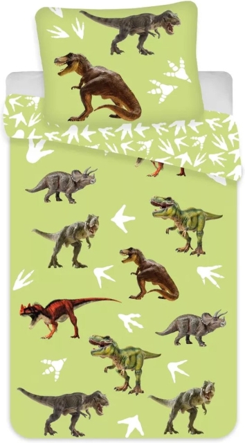BrandMac Sengetøy – Juniorstørrelse 100 x 140 cm – Dino (1000690)