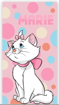 Disney Aristocats Håndkle – 70 x 140 cm – Aristocat (110048)