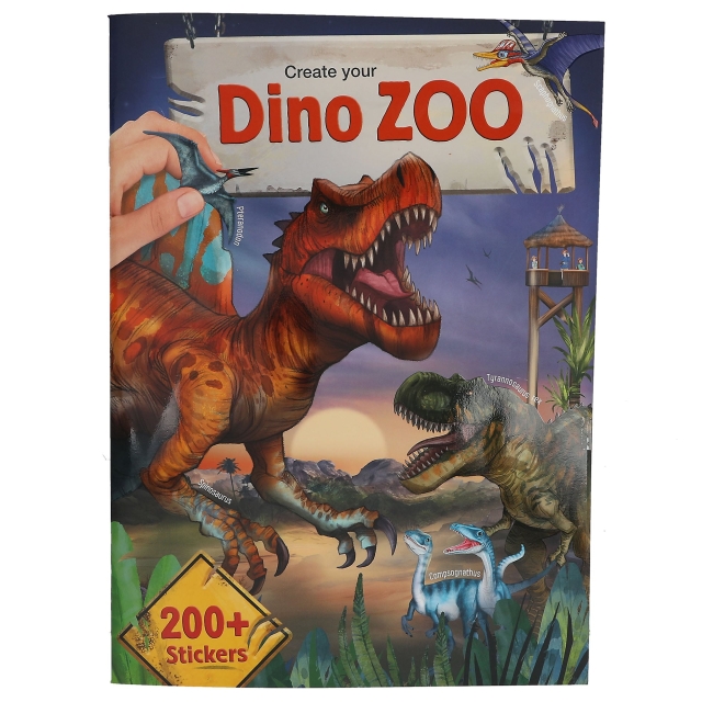 Dino World Malebok: Lag din egen DINO ZOO (413606)