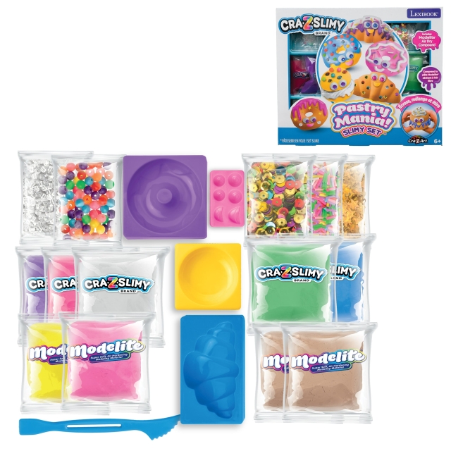 CraZart Cra-Z-Art – Cra-Z-Slimy Pastry Mania (CRSLIM33)