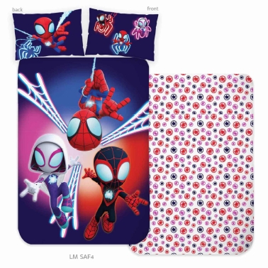 BrandMac Sengetøy – Juniorstørrelse 100 x 140 cm – Spidey (1029381)