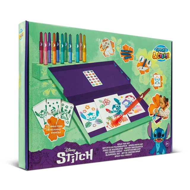 Disney Stitch Stitch – Sprøytepennesett til skrivebordet (ST23368V)
