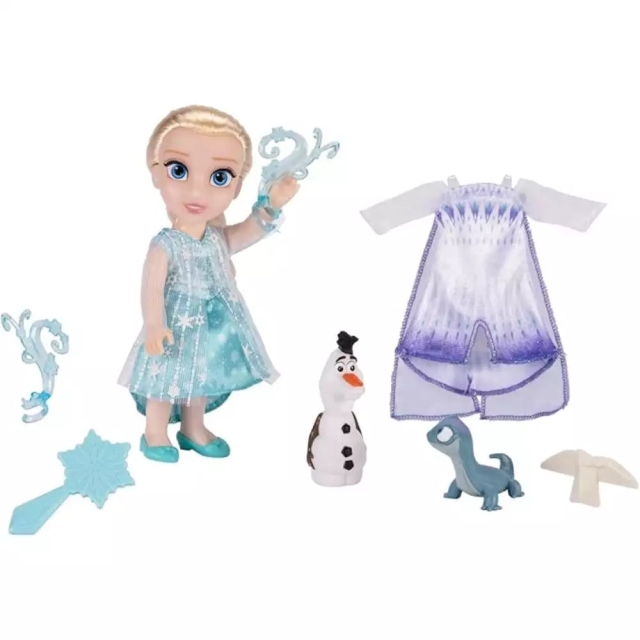 Disney Frost – Elsa-dukke i is og snø, 15 cm. (240624-RF1)
