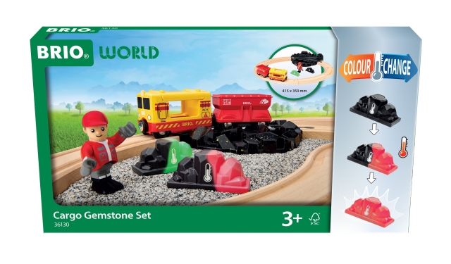 BRIO Cargo Gemstone-sett (36130)