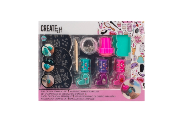 CREATE it! Negledekorasjonssett med stempler (84503)