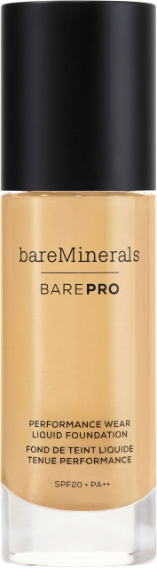 BareMinerals Barepro Performance Wear flytende foundation – Pecan 18