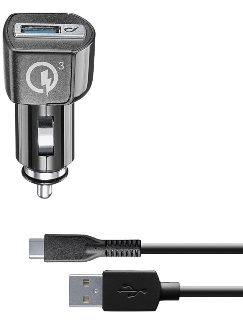 Cellularline Mobilutstyr: 15 W billader tilpasset Huawei, inkl. USB
