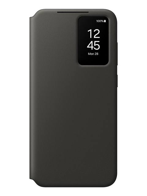 Samsung Mobilskal Galaxy S24 FE Smart View Wallet Case - Black Samsung